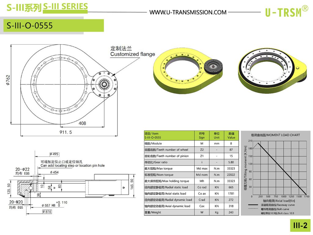 III-O-0555直齒回轉驅動圖紙