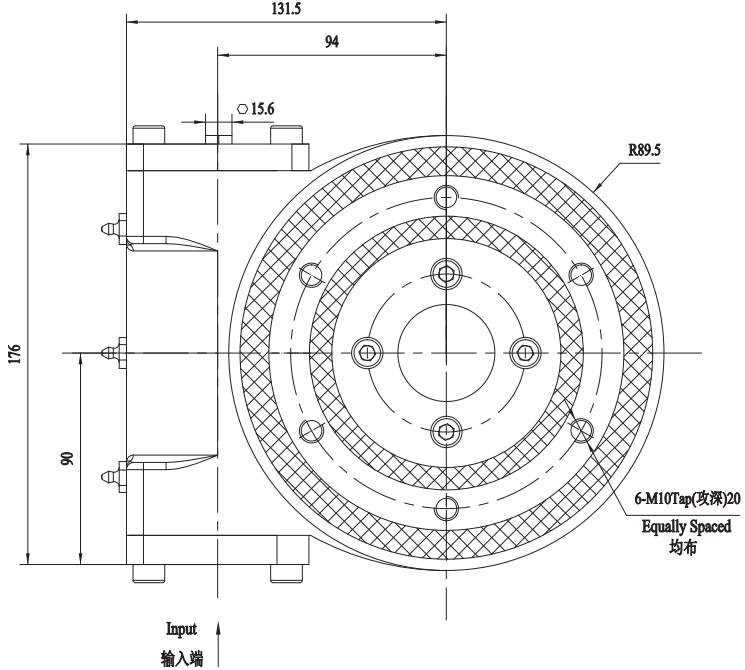 SE5&PE5回轉驅動圖紙