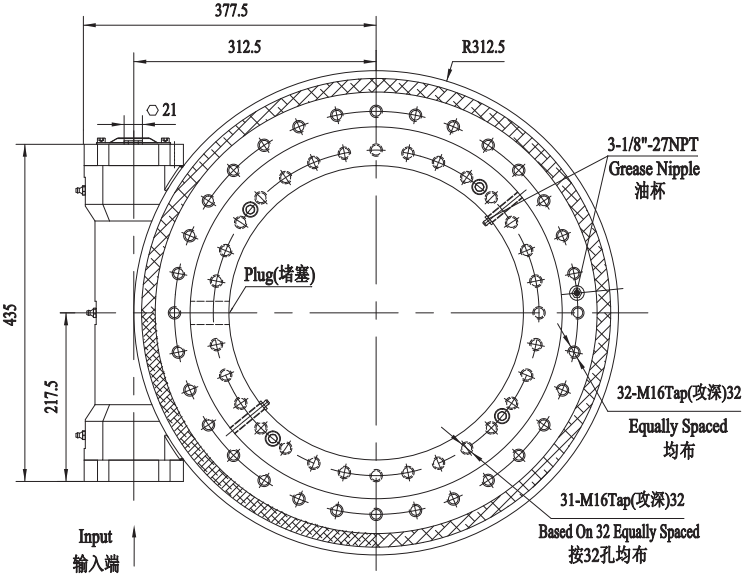 WE19回轉驅動圖紙