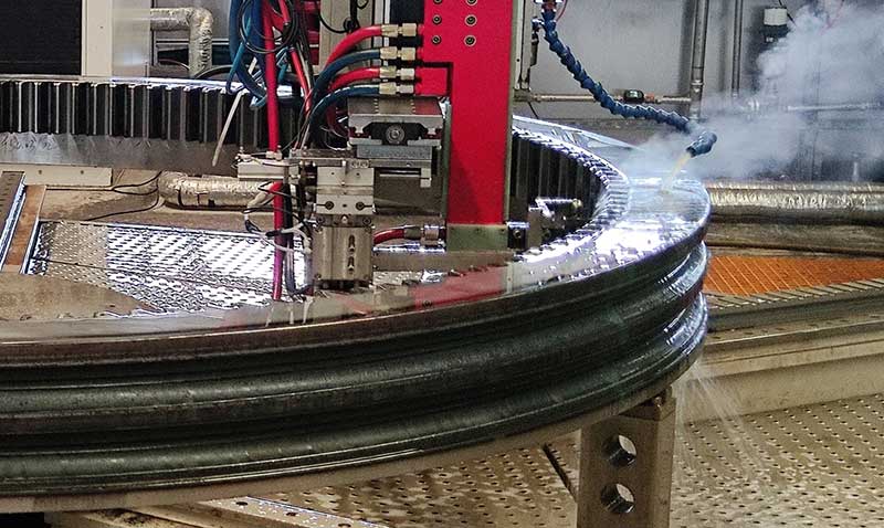 回轉支承熱處理