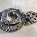 搭配小齒輪的精密四點球回轉支承