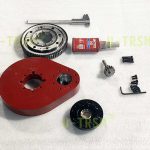 RU85精密交叉滾子外齒回轉驅動