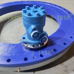 在攪拌設備中豎直安裝使用的內齒回轉驅動