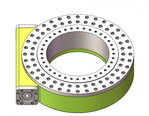 雙排交叉滾子回轉驅動
