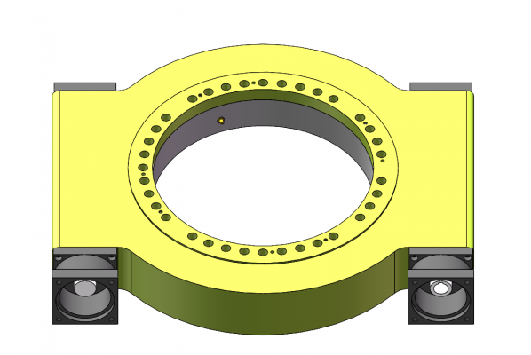 雙蝸桿回轉驅動
