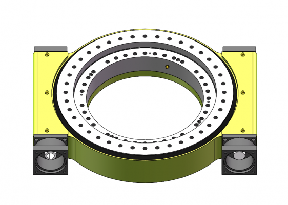 雙蝸桿回轉驅動