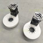 為生產車間流水線特殊設計的斜齒回轉驅動