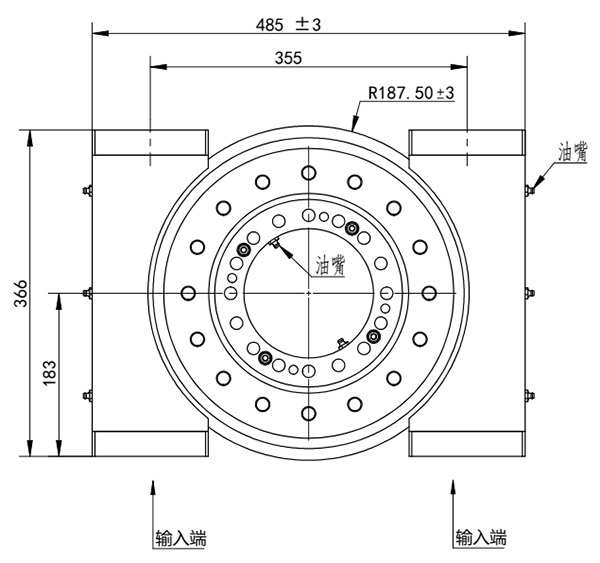 雙蝸桿回轉驅動0223圖紙